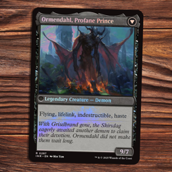 Westvale Abbey // Ormendahl, Profane Prince - FOIL - Innistrad Remastered - MTG - Image 2