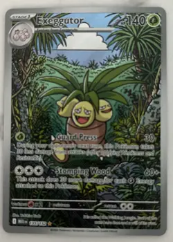 Pokemon TCG Exeggutor Illustration Rare Mega Evolution #135/132 - Image 1