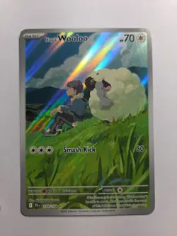 Hop's Wooloo 170/159 Sv09: Journey Together Holo Pokemon TCG Near Mint Nm - Image 1