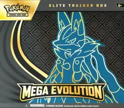 Pokemon Mega Evolution LUCARIO Elite Trainer Box ETB - IN HAND SHIPS TODAY - Image 1