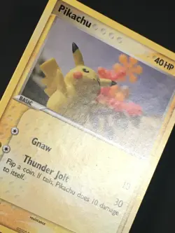 Pokemon TCG Pikachu 16/17 POP Series 2 NM- - Image 2