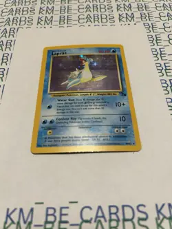 Lapras, 10/62, Pokemon Fossil, Holo, Light Play - Image 1
