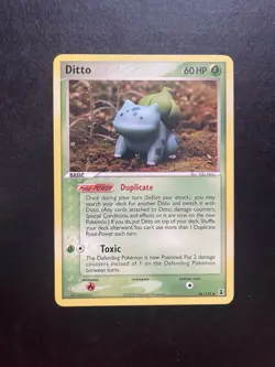 Ditto (Bulbasaur) 36/113 Delta Species Regular Pokemon TCG Great Condition (P641 - Image 1