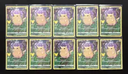 Pokemon TCG Celebrations Pikachu 005/025 Lot(10) Full Art - Image 1