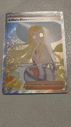 Lillie's Determination 184/132 SIR Pokemon TCG Mega Evolution English - Image 2