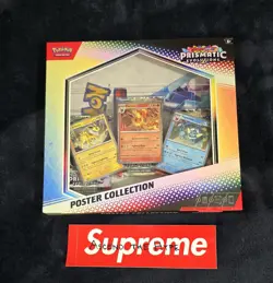 Pokemon Scarlet & Violet Prismatic Evolutions Poster Collection (SEALED) - Image 1