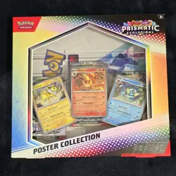 Pokemon Scarlet & Violet Prismatic Evolutions Poster Collection (SEALED) - Image 2