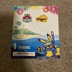 2024 Pokemon World Championships Exclusive Pikachu Figure Hawaii Honolulu Worlds - Image 1