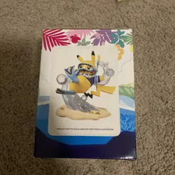 2024 Pokemon World Championships Exclusive Pikachu Figure Hawaii Honolulu Worlds - Image 3