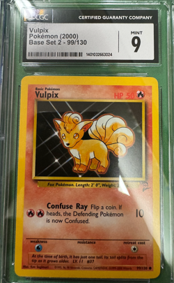 Lot of 10 Graded Pokemon CGC 1999 FOSSIL, BASE SET, BASE SET 2 VINTAGE LOT#69 - Image 3