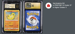 Pokemon CGC 10 Gem Mint TCG Classic Collection Holo Sandshrew CLV 008/034 LOWPOP - Image 1