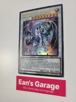 YuGiOh Azure Eyes Silver Dragon SDBE-EN040 Ultra Parallel Rare Foil - Mint - Image 3