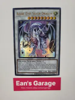 YuGiOh Azure Eyes Silver Dragon SDBE-EN040 Ultra Parallel Rare Foil - Mint - Image 4