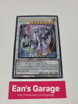 YuGiOh Azure Eyes Silver Dragon SDBE-EN040 Ultra Parallel Rare Foil - Mint - Image 5