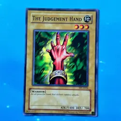 YUGIOH PACK FRESH The Judgement Hand TP1-E026 Near Mint NM - Image 1