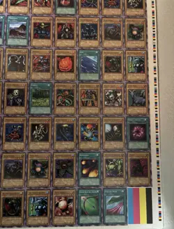 Rare Yu-Gi-Oh! Uncut Sheet (LOB / MRD Era 2002) Vintage TCG Collectible (Rare) - Image 3
