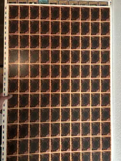 Rare Yu-Gi-Oh! Uncut Sheet (LOB / MRD Era 2002) Vintage TCG Collectible (Rare) - Image 5
