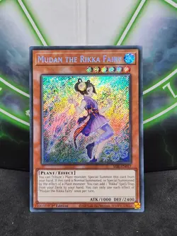 Yugioh Mudan the Rikka Fairy SESL-EN017 Secret Rare 1st Edition NM - Image 1