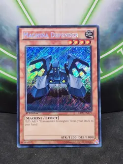 Yugioh Machina Defender LCYW-EN170 Secret Rare 1st Edition NM - Image 1