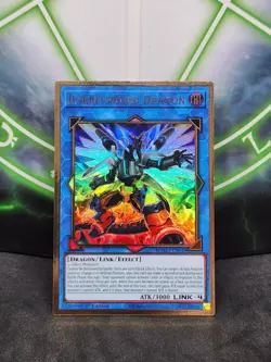 Yugioh Borrelsword Dragon MAGO-EN039 Gold Rare 1st Edition NM - Image 1