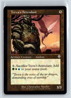 (3X) Treva's Attendant Invasion Uncommon - MTG Magic the Gathering Card - Image 1