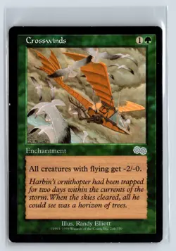 (4X) Crosswinds Urza's Saga Uncommon - MTG Magic the Gathering Card - Image 1