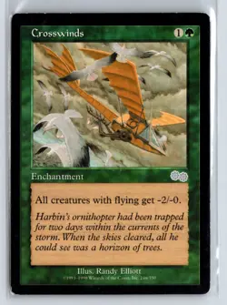 (4X) Crosswinds Urza's Saga Uncommon - MTG Magic the Gathering Card - Image 3