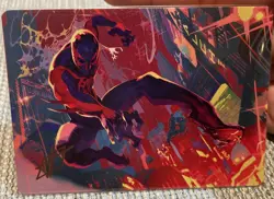 Spider-Man 2099 Art Series Card (Gold Signature) 30/54 MAGIC THE GATHERING - Image 1