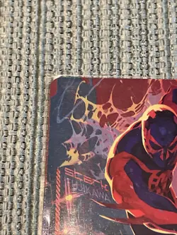 Spider-Man 2099 Art Series Card (Gold Signature) 30/54 MAGIC THE GATHERING - Image 3