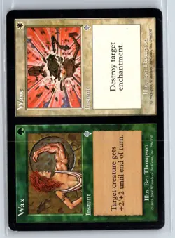(5X) Wax // Wane Invasion Uncommon - MTG Magic the Gathering Card - Image 1