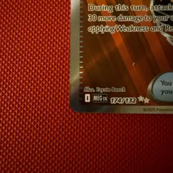 Premium Power Pro 174/132 Pokemon TCG Card Mega Evolution - Image 5