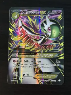 Pokemon M Gardevoir EX Full Art Holo Card 156/160 XY Primal Clash Ultra Rare -NM - Image 1