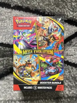Pokemon TCG Mega Evolution Booster Bundle Box Trading Card NEW SEALED! In Hand - Image 1