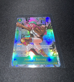 One Piece TCG OP12-118 (SEC) Jewelry Bonney Manga Card (Near Mint) - Image 3