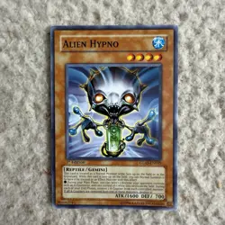 Yu-Gi-Oh! Trading Card TCG Game Alien Hypno 1st Edition - Image 1