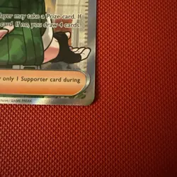 Lt Surge's Bargain 170/132 Mega Evolution Full Art Trainer Pokemon Card NM - Image 4