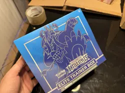 Pokemon Sword and Shield Battle Styles Elite Trainer Box Card Game BLUE MINT 820650808357 - Image 1