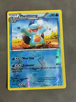 Marshtomp Reverse Holo Uncommon XY Primal Clash 34/160 LP Pokemon Card - Image 1