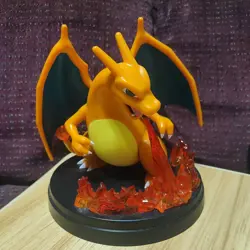 Charizard ex Super Premium Collection Box Card Display Pokemon TCG - FIGURE ONLY - Image 1