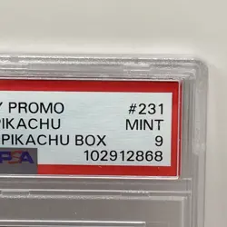 Pokemon XY 2017 Poncho Pikachu Rayquaza Promo Card #231 PSA 9 - Image 3