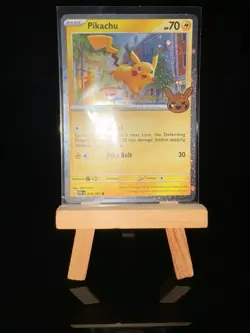 PIKACHU - 018/091 Trick Or Trade 2024 - Cosmos Holo - Pokemon TCG Card - Image 4