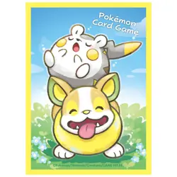 Pokemon Card Game Official Deck Shield Togedemaru & Yamper 64 Sleeves New JAPAN - Image 2