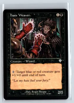 (3X) Hate Weaver Invasion Uncommon - MTG Magic the Gathering Card - Image 1