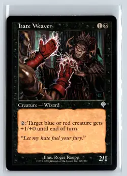 (3X) Hate Weaver Invasion Uncommon - MTG Magic the Gathering Card - Image 5