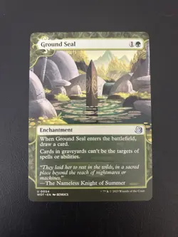 Ground Seal - MTG Wilds of Eldraine: Enchanting Tales Uncommon 54 - Image 1