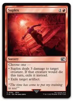 Suplex #164 (NM) Final Fantasy FIN Magic MTG - Image 1