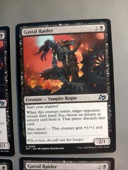 4X - MTG - MAGIC THE GATHERING AETHERDRIFT GASTAK RAIDER NM/M - Image 3