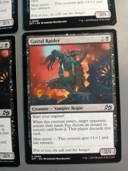 4X - MTG - MAGIC THE GATHERING AETHERDRIFT GASTAK RAIDER NM/M - Image 4