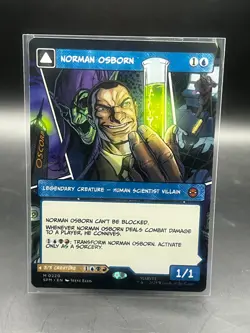 Norman Osborn (Borderless) Mythic #0220  MTG Marvel's Spider-Man Regular - Image 1