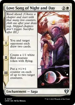Love Song of Night and Day - Near Mint MTG Commander Masters - Image 1